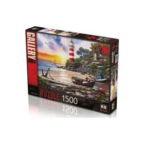KS Games 22019 1500 Parça Lighthouse Puzzle