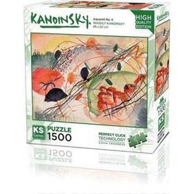 KS Games 22031 Aquarell No:6 1500 Parça Puzzle