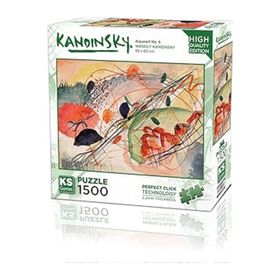 KS Games 22031 Aquarell No:6 1500 Parça Puzzle