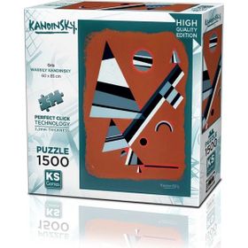 KS Games 22032 Gris 1500 Parça Puzzle