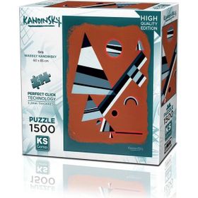 KS Games 22032 Gris 1500 Parça Puzzle