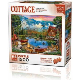 KS Games 22036 Dağ Gölü 1500 Parça Puzzle