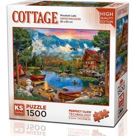 KS Games 22036 Dağ Gölü 1500 Parça Puzzle