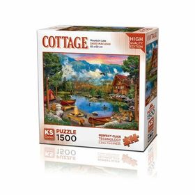 KS Games 22036 Dağ Gölü 1500 Parça Puzzle