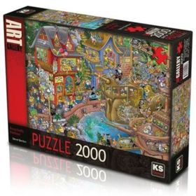 Ks Games 22504 2000 Parça Pontcheffs Harbour Puzzle