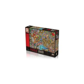 Ks Games 22504 2000 Parça Pontcheffs Harbour Puzzle