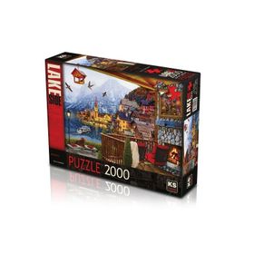 KS Games 22506 2000 Parça Hallstatt Puzzle