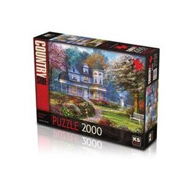 KS Games 22508 2000 Parça Victorian Home Puzzle
