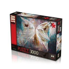 KS Games 23005 Kelebek 3000 Parça Puzzle Seti