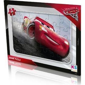 KS Games 24 CR704 Cars Frame Puzzle