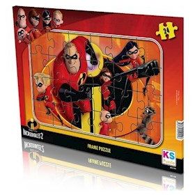 KS Games 24 INC 704 Incredibles 2 Frame Puzzle