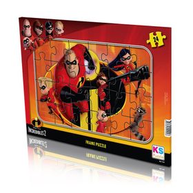KS Games 24 INC 704 Incredibles 2 Frame Puzzle