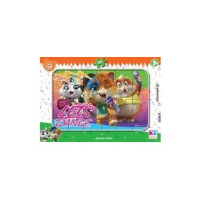 KS Games 24 Parça 44 Cat Frame Puzzle