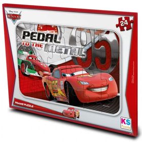 Ks Games 24 Parça Cars Frame Puzzle