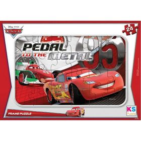Ks Games 24 Parça Cars Frame Puzzle