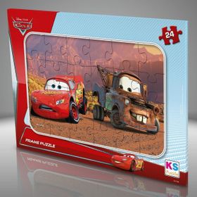 Ks Games 24 Parça Cars Frame Puzzle