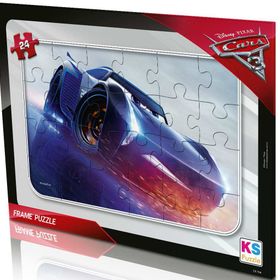 Ks Games 24 Parça Cars Frame Puzzle