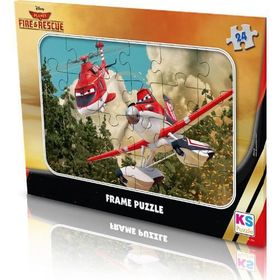 Ks Games 24 Parça Frame Planes Çocuk Puzzle