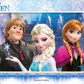 KS Games 24 Parça Frozen Çerçeveli Çocuk Puzzle