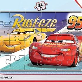 KS Games 24 Parça Frozen Çerçeveli Çocuk Puzzle