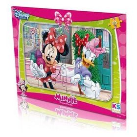 Ks Games 24 Parça Minnie Frame Puzzle