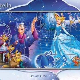 KS Games 24 Parça Prenses Cinderella Frame Puzzle
