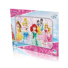Ks Games 24 Parça Princess Frame Puzzle
