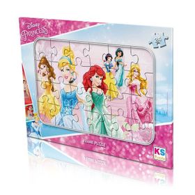 Ks Games 24 Parça Princess Frame Puzzle