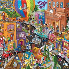 KS Games 24005 200 Parça World In A Hurry Puzzle