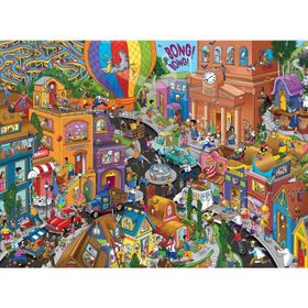 KS Games 24005 200 Parça World In A Hurry Puzzle