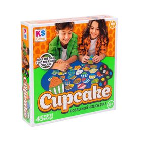 KS Games 25107 45 Parça Cupcake Kek Bulma Oyunu