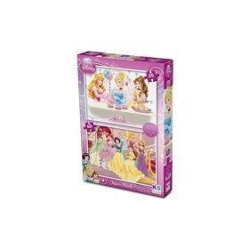 Ks Games 2'li Disney Princess 35+60 Parça Puzzle