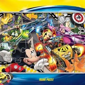 KS Games +3 Yaş Minnie ve Mickey Mouse 35 Parça Frame Puzzle 2’li Set