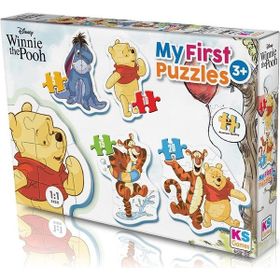 KS Games +3 Yaş Winnie The Pooh 24 Parça Frame Puzzle