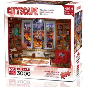 KS Games 3000 Parça Ay Işığında Puzzle
