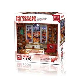 KS Games 3000 Parça Ay Işığında Puzzle
