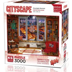 KS Games 3000 Parça Ay Işığında Puzzle