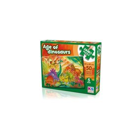 KS Games 31012 The Age Of Dinosaurs 50 Parça Jumbo Puzzle