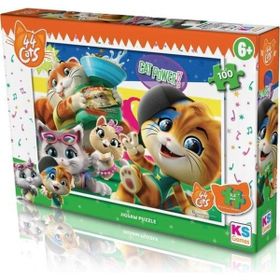 KS Games 44 Cats 100 Parça Cat 714 Puzzle
