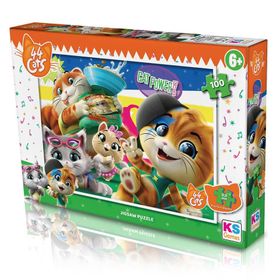 KS Games 44 Cats 100 Parça Puzzle