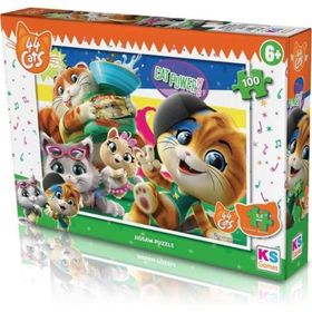 KS Games 44 Cats 100 Parça Puzzle