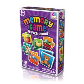 KS Games 48 Parça Memory Game Hafıza Oyunu
