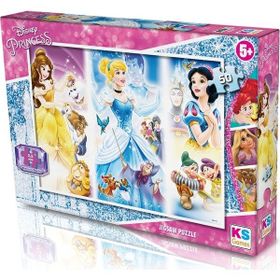KS Games 50 Parça Disney Prensesler Puzzle