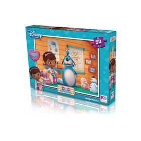 Ks Games 50 Parça Doc Mcstuffins Çocuk Yapbozu