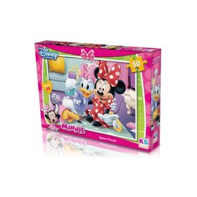 Ks Games 50 Parça Mınnie MIN709 Puzzle