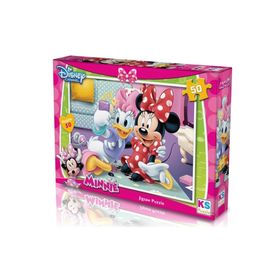 Ks Games 50 Parça Mınnie MIN709 Puzzle