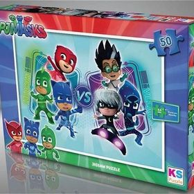 Ks Games 50 Parça Pİjamaskeliler Çocuk Puzzle