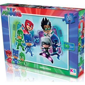 Ks Games 50 Parça Pİjamaskeliler Çocuk Puzzle