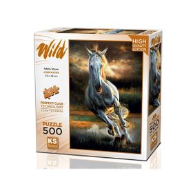 KS Games 500 Parça Beyaz Fırtına Puzzle