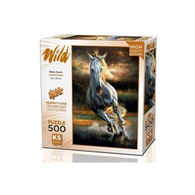 KS Games 500 Parça Beyaz Fırtına Puzzle